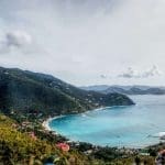 cove in the BVI