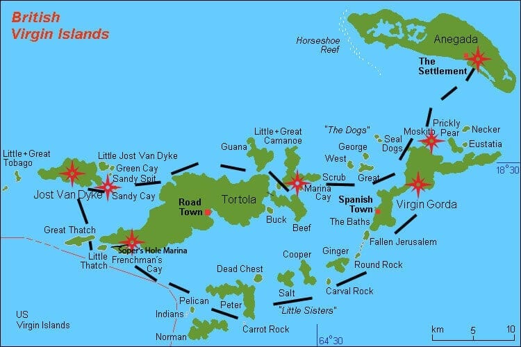 BVI map-route