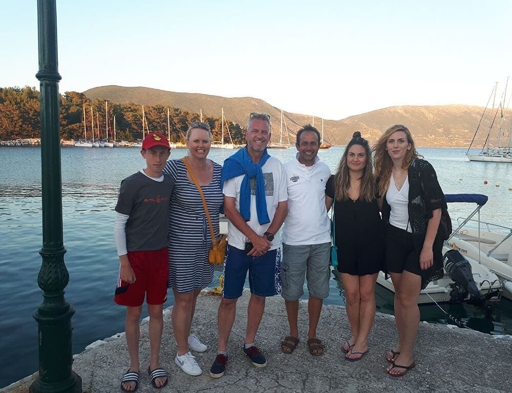 Bareboat yacht charter illustration