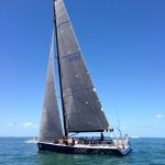 sailing boat on a luxury sailing holiday