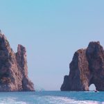 rock formations on the amalfi coast
