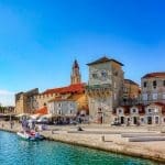 View of a street and town on one of our croatia sailing holidays