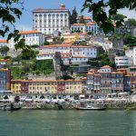view of the city of Porto on a portugal yacht charter