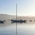 boats anchored