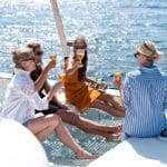 What to pack on a sailinh holiday 4 ladies in light clothes