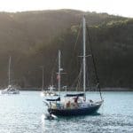 sailing boats in the Whitsundays