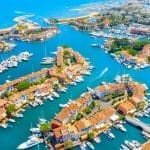 Yacht Charter Port Grimaud arial photo